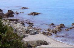 Strand Mavro Lithari in Attika / Athen